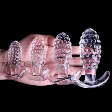 4-Size Solid Spreader Speculum Anus Huge Stopper Open Plug Dilator Device Toys