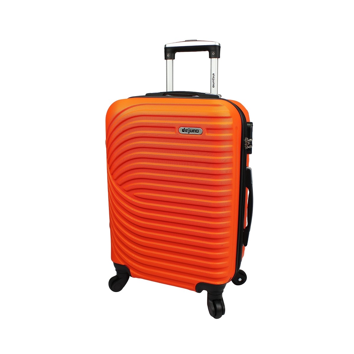 Dejuno Craft Hardside 3-Piece Spinner Luggage Set, Orange