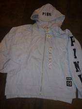 VICTORIAS SECRET PINK RARE FIND FULL ZIP HOODIE NWT PRICED BELOW RETAIL