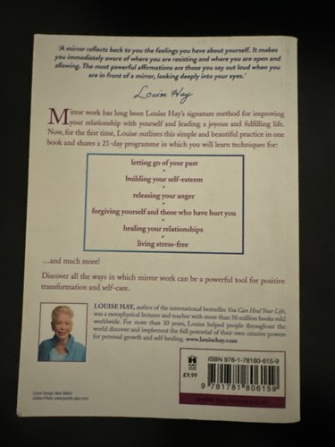 Mirror Work: 21 Days to Heal Your Life - Paperback By Louise Hay - GOOD - Picture 2 of 4