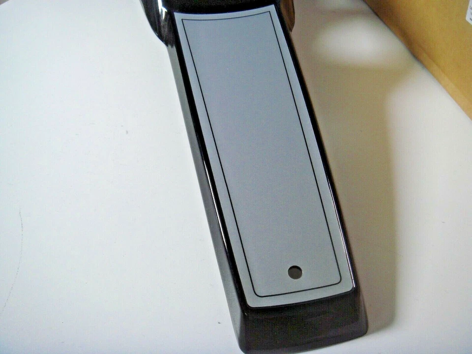 Cubierta de tablero Harley FXR tanque de gasolina negro plata acero Super Glide V-Twin 39-0249 Y8 Foto 4 de 4