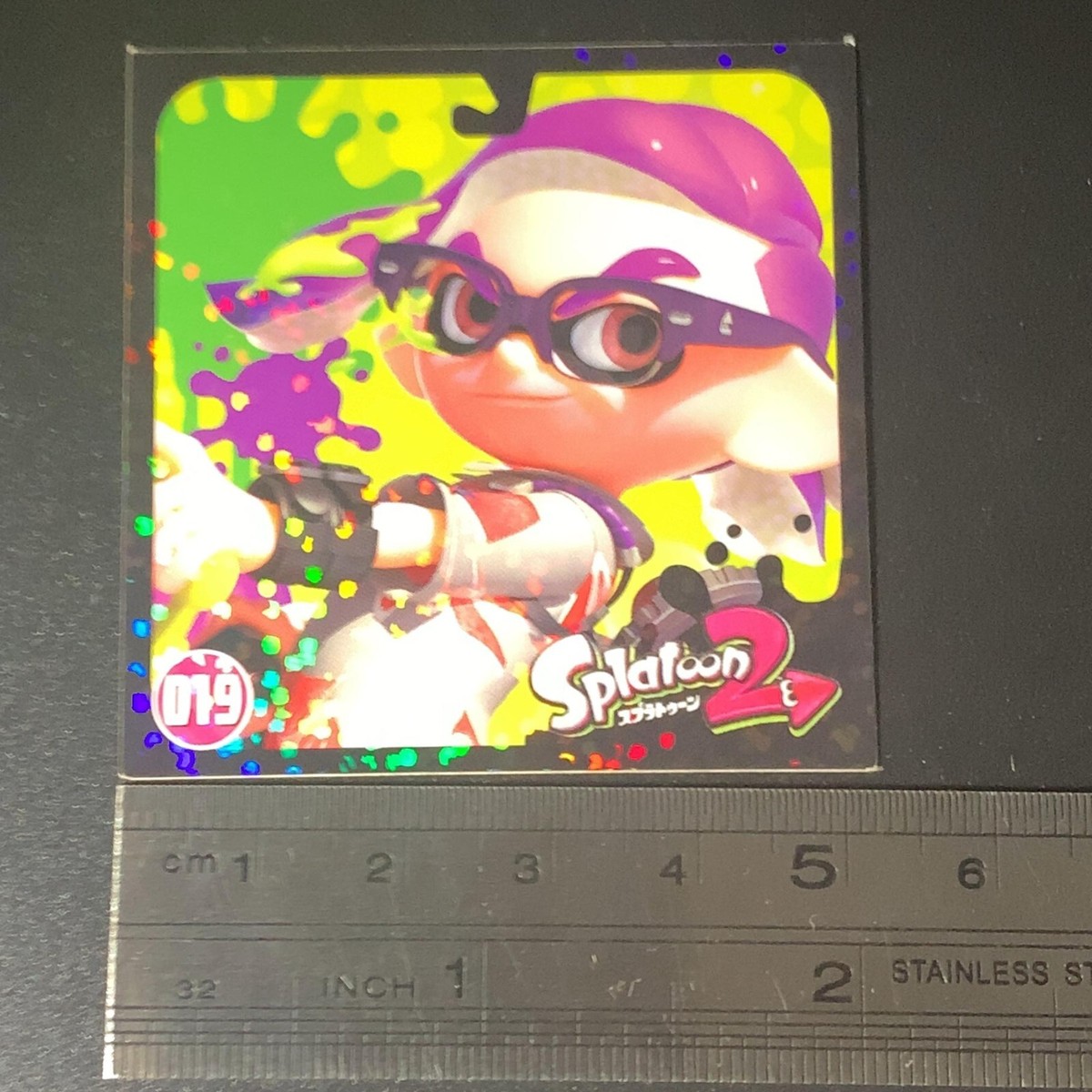 Splatoon 2 019 Sticker Seal Prism Holo Nintendo 2017 Japanese | eBay