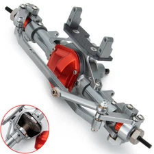 TFL CNC Alloy Front Axle Set For 1:10 Scale RC Crawler AXIAL SCX10 CC01 RC Cars