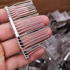 5Pcs Metal Wire Hair Comb Base Plated Diy Hand Made Women Hair Fine Jewelry