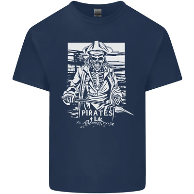 Pirates For Life Sailor Sailing Herren Baumwolle T-Shirt Tee Oberteil