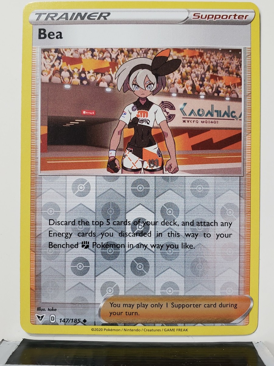 REVERSE HOLO Bea 147/185 NM - Vivid Voltage Pokemon Card $2 Flat