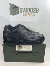 all black leather nike air max 90