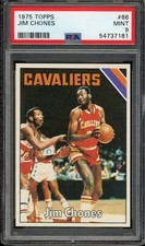 1975 Topps Basketball #66 Jim Chones PSA 9