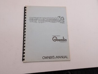 Gremlin : Depthcharge   Operating Instructions and Service Manual & Schematic