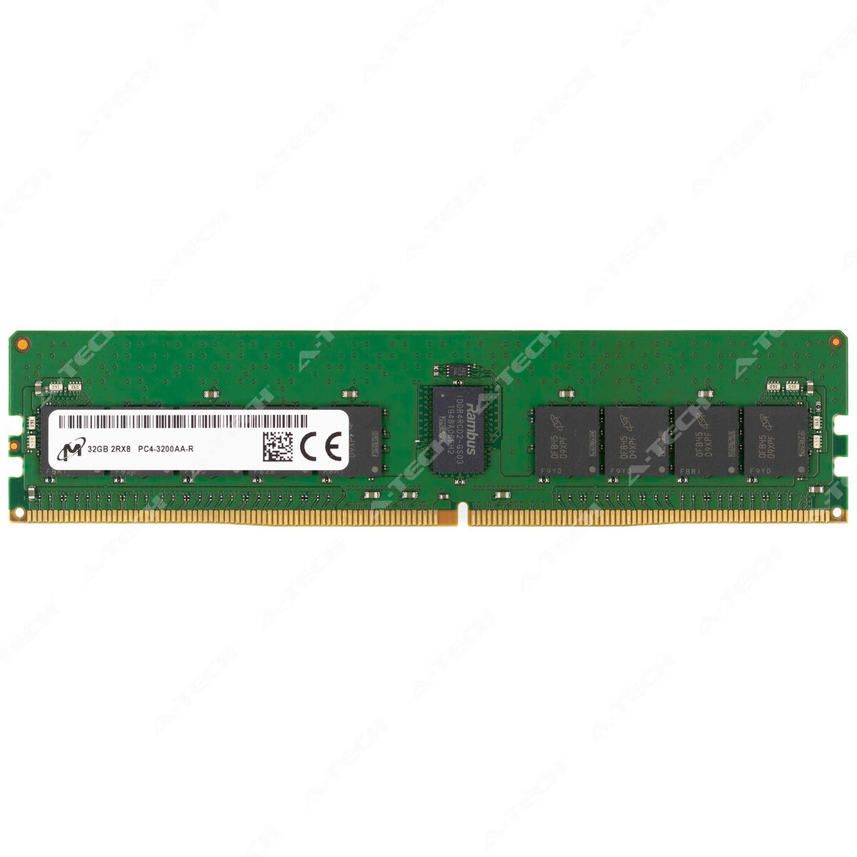 Micron 32GB 2Rx8 PC4-3200 RDIMM DDR4-25600 ECC REG Registered ...