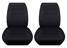 Fits 1963 Vw Karmann Gia Front Bucket Seat Covers Black Velvet Fits 1963 Vw Karmann Gia Front Bucket Seat Covers Black Velvet