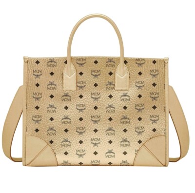 MCM-Visetos Munchen Tote Luxurious Bag NEW 🔥RARE 🔥 | eBay