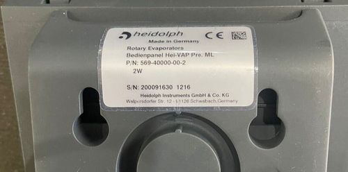 Heidolph Digital Display Controller No: 569-40000-00-2 Rotary Bedienpanel - Bild 6 von 9