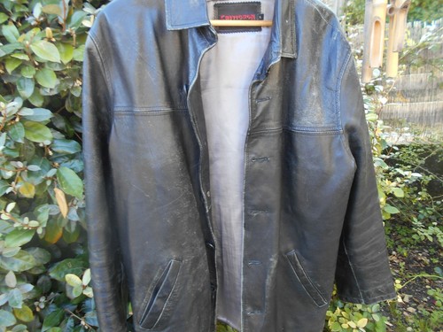 Superb leather jacket chevignon black t 
