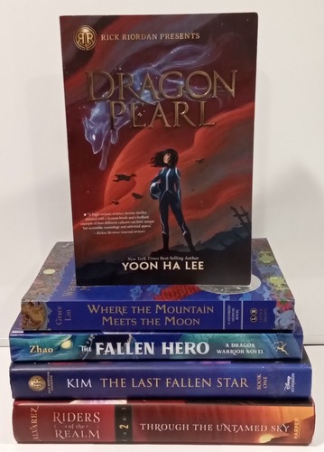 Lot of 5 Books "Rick Riordan Presents" Trade PB, HC, Yoon Ha Lee, Gracie Kim - Picture 2 of 12