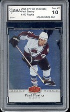 2006 Paul Stastny Flair Showcase Rookie Gem Mint 10 #310