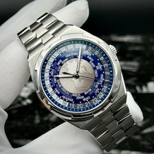 Vacheron Constantin Overseas World Time 7700v/110a-b172 Blue 43.5 Steel