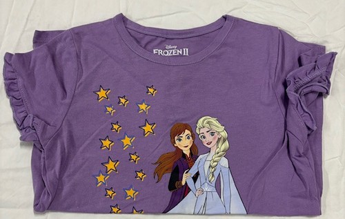 Disney Frozen Girls' 4-pack(WHITE/BLUE/GRAY/LAVENDER 7)NWT - Picture 2 of 4