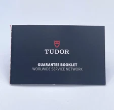 Tudor Watchbooklet Warranty Booklet Worldwide Service Network 563.92