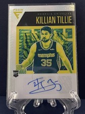 Killian Tillie 2020-21 Panini Flux Signatures Silver Prizm #FRS-KLT Rookie Auto