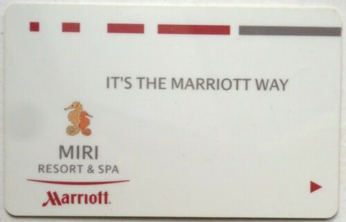 Marriot Miri Resorrt & Spa, Miri, Sarawak Room Keycard  - Picture 1 of 2