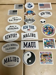 Lot Of 20 Brandy Melville Deco Vinyl Laptop Stickers Fast