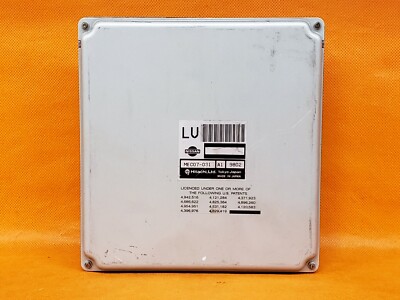 00 NISSAN PATHFINDER 3.3L 4X2 ECU CONTROL MODULE PCM ECM