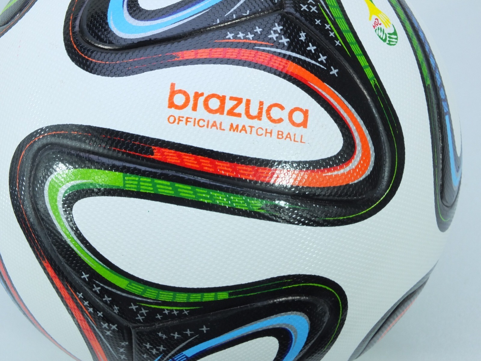 BRAZUCA SOCCER BALL FIFA WORLD CUP 2014 BRAZIL MATCH BALL SIZE 5 eBay