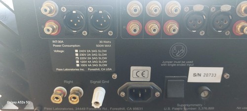Pass Labs Int 30A Amplificatore Integrato - Picture 6 of 13