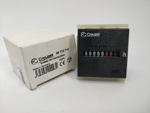 Crouzet 99772715 CHM48 100-130VAC 60Hz Contador de horas - Imagen 1 de 3