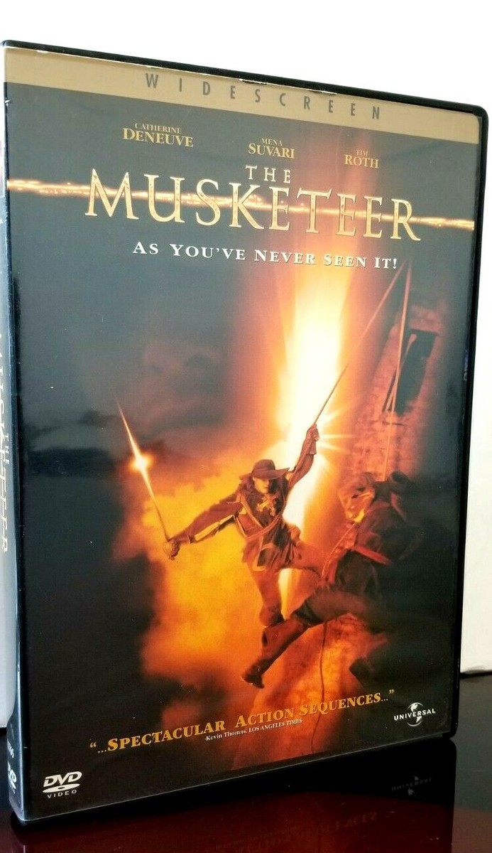 The Musketeer 2001, Widescreen Catherin Deneuve & Mena Suvari dvd