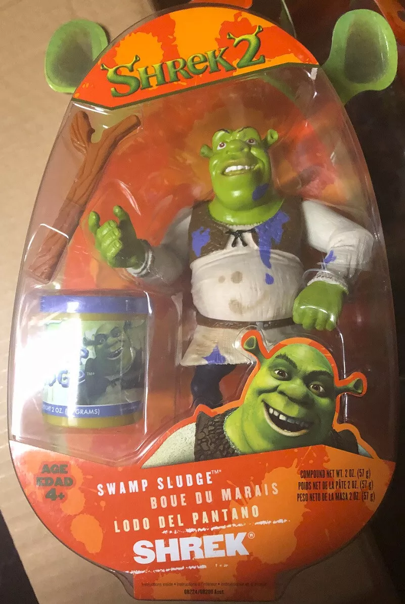 Shrek 2 Movie Swamp Sludge Shrek Action Figure With