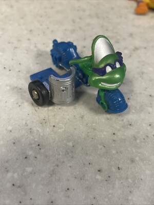 TMNT Mini Mutant Turtle Cycle with Sidecar Vintage 1995