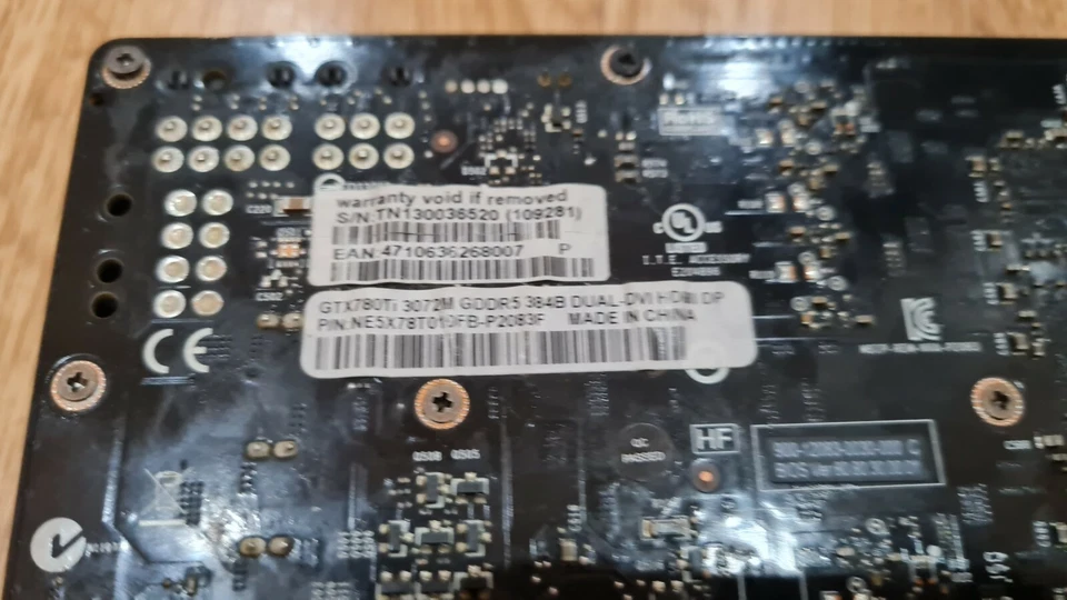 Beautiful Nvidia GeForce GTX 780ti 3GB GDDR5 GPU Graphics Video Gaming Card - Image 4 of 4