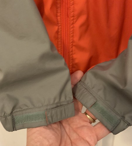 The North Face Full Zip Light Weight Windbreaker Jacket womens L - Red/Gray - Picture 4 of 6