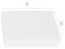 Amazon Basics Photo Paper, Glossy, 4 x 6 Inch, 10.2cm x 15.2 cm, White 100 Sheet