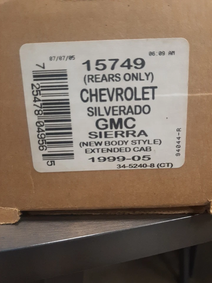 15749 Ventshade Nuevo Juego de 2 Viseras Ventana Par Delantero Lado Del Conductor y Pasajero Foto 4 de 4