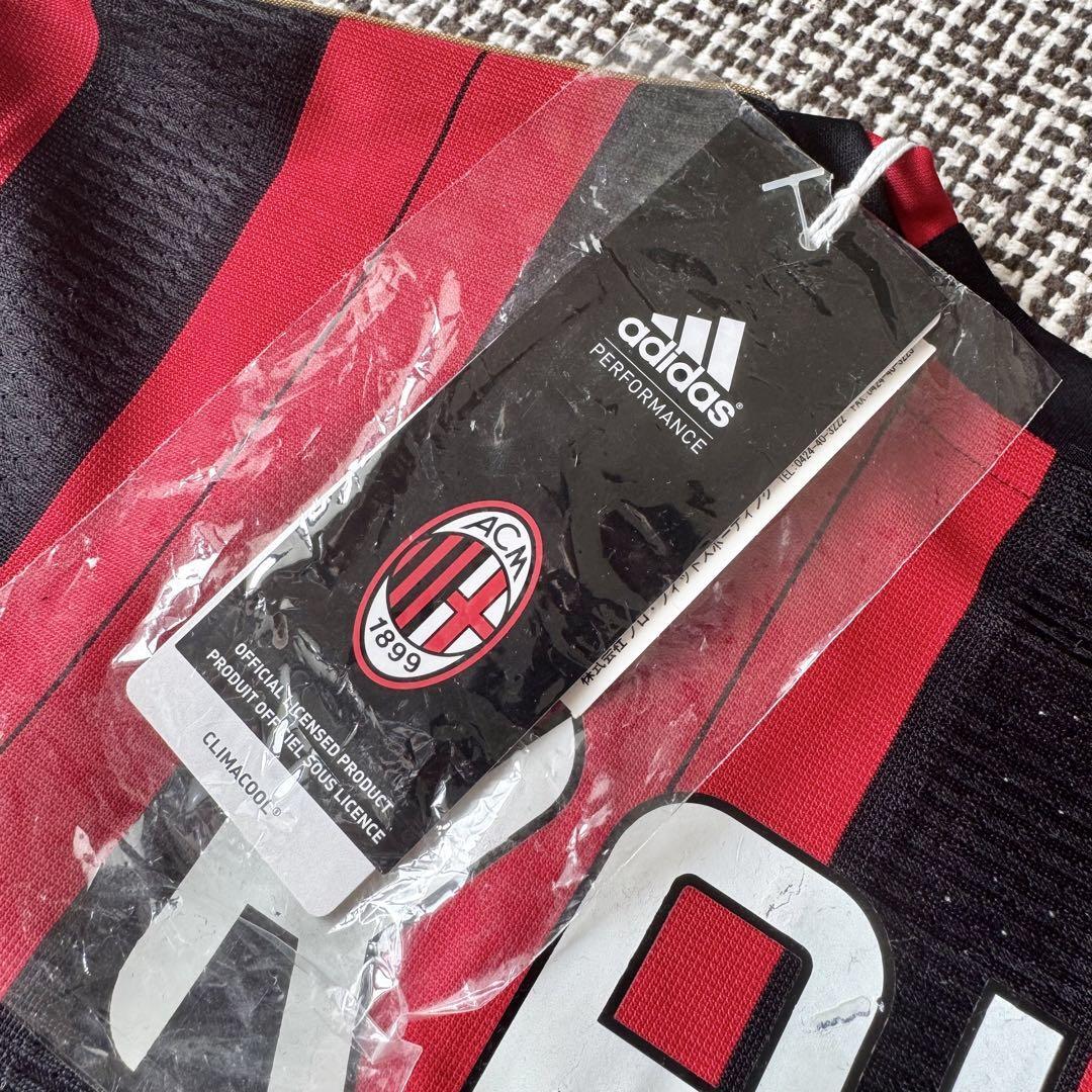 AC Milan 13/14 KAKA #22 Champions League Jersey M L/S Adidas