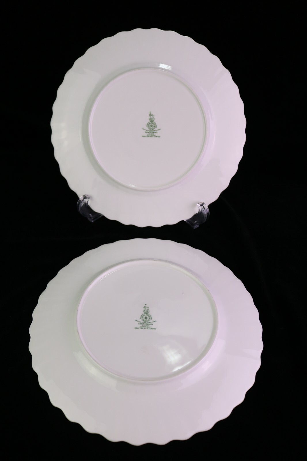 2 Royal Doulton CANTERBURY Bone China 9 " Luncheon Plate H4965 Autumn eBay