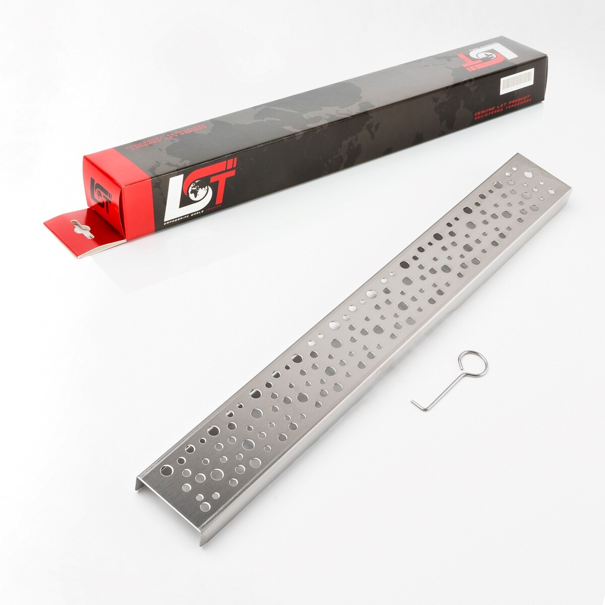 Shower grate drop perforated drain cover grid for 500 x 70mm shower channel