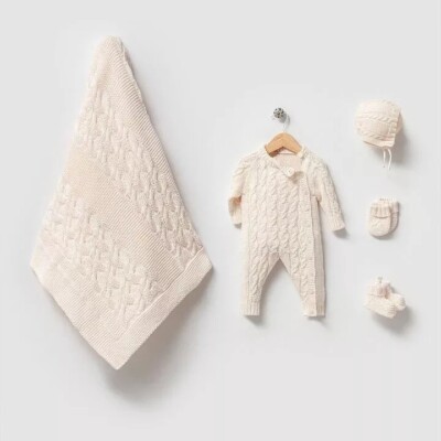 Bio Baumwolle 5-teiliges Strickset