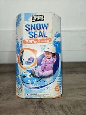 Pipeline Snow Seal Pull Sled Inflatable 33 Inch Heavy Duty Kiddie Sled