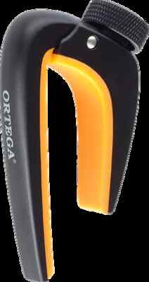 Ortega Guitars SMCPADCV-SBK Spider Monkey Capo for Curved Radius Fretboards, ...