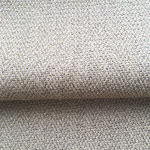 809. 100% Wool Beige Chevron fabric. Price per 1/2 metre - Picture 3 of 4