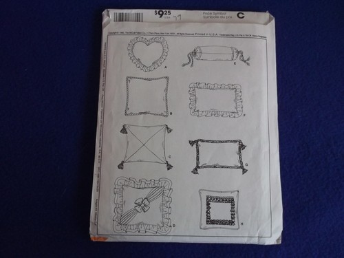 Patrones McCall's ~ Todos los patrones de decoración * ~ * ~ * ~ * ~ ~ ~ Anuncio 9260 - Imagen 34 de 34