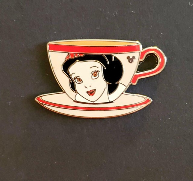 Disney Hidden Mickey 2009 Mystery Pouch Princess Tea Cups Snow White Pin 71403 eBay
