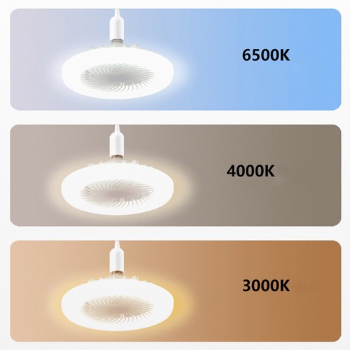 Mini Ceiling Fan with Light 10" with LigInt Infinite Adjustable LED Ceiling Fans - Picture 4 of 27