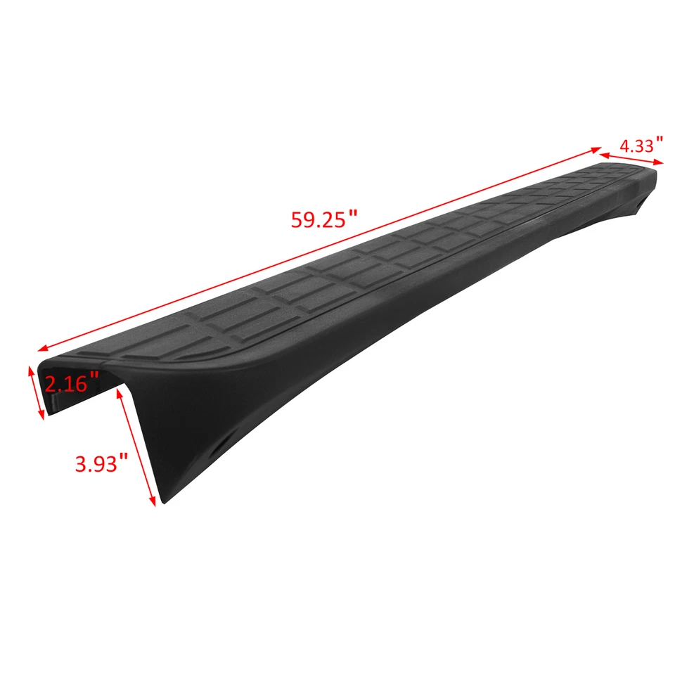2007-2014 Fits Chevy Silverado Sierra Tailgate Top Protector Spoiler Cap Cover - Image 2 of 4