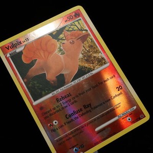 Pokemon TCG - Vulpix 102/127 Platinum Common Rev Holo  - LP