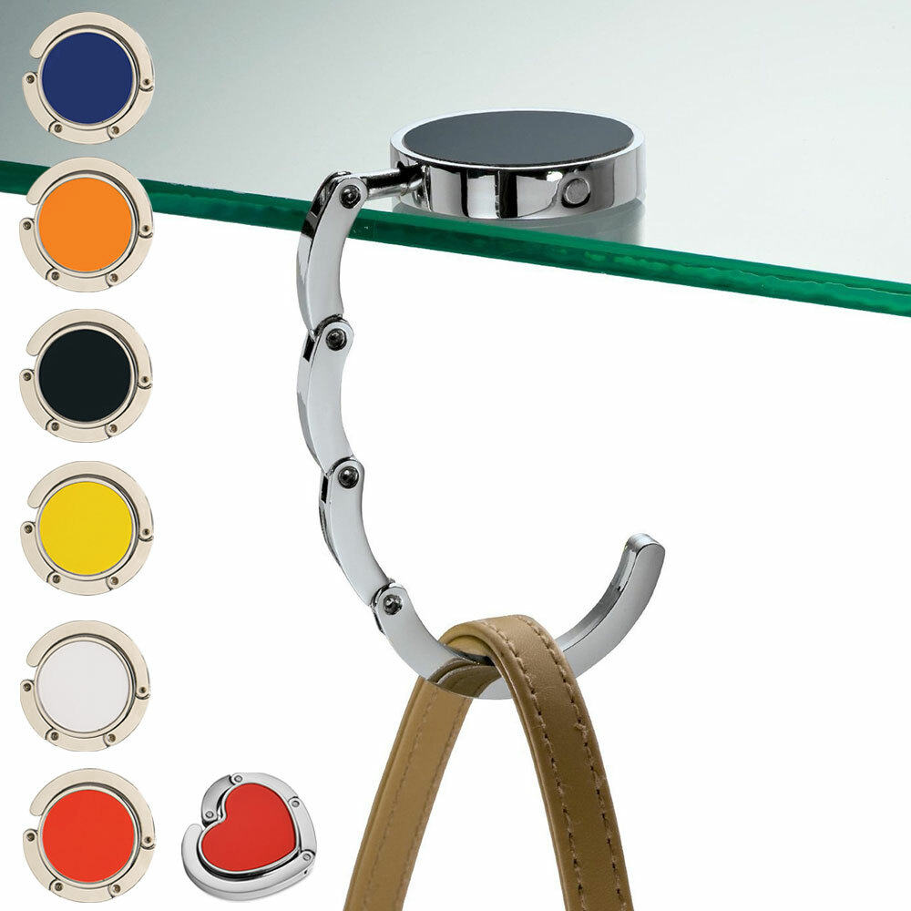 50 x Folding Purse Handbag Bag Hook Hanger Table Holder WEDDING